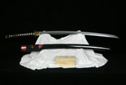 武藏拵全钢烧刃武士刀|可折卸（LJG-1072） 人气指数：8780