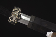 镶银四圣兽汉剑|羽毛钢（LJG-2530） 人气指数：4418