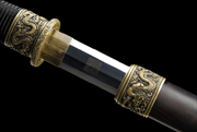 中款龙装环首剑|百炼钢烧刃（LJG-2550） 人气指数：4091