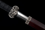 天铁系列之极品银装櫑具剑—孤品（LJG-2817）  人气指数：3199