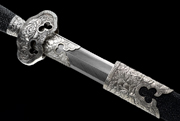 白铜装牡丹剑-尊享版（LJG-2835) 人气指数：954